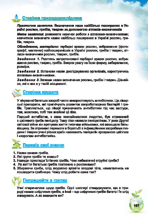 Підручник Природознавство 5 клас Коршевнюк