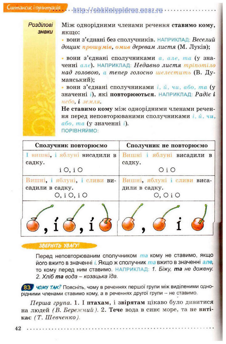 Українська мова 5 класс Заболотний (Рус.)