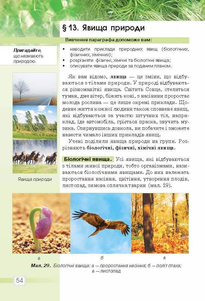 Природознавство 5 клас Ярошенко