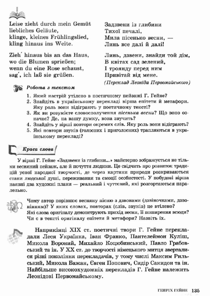 Світова література 5 клас Ніколенко