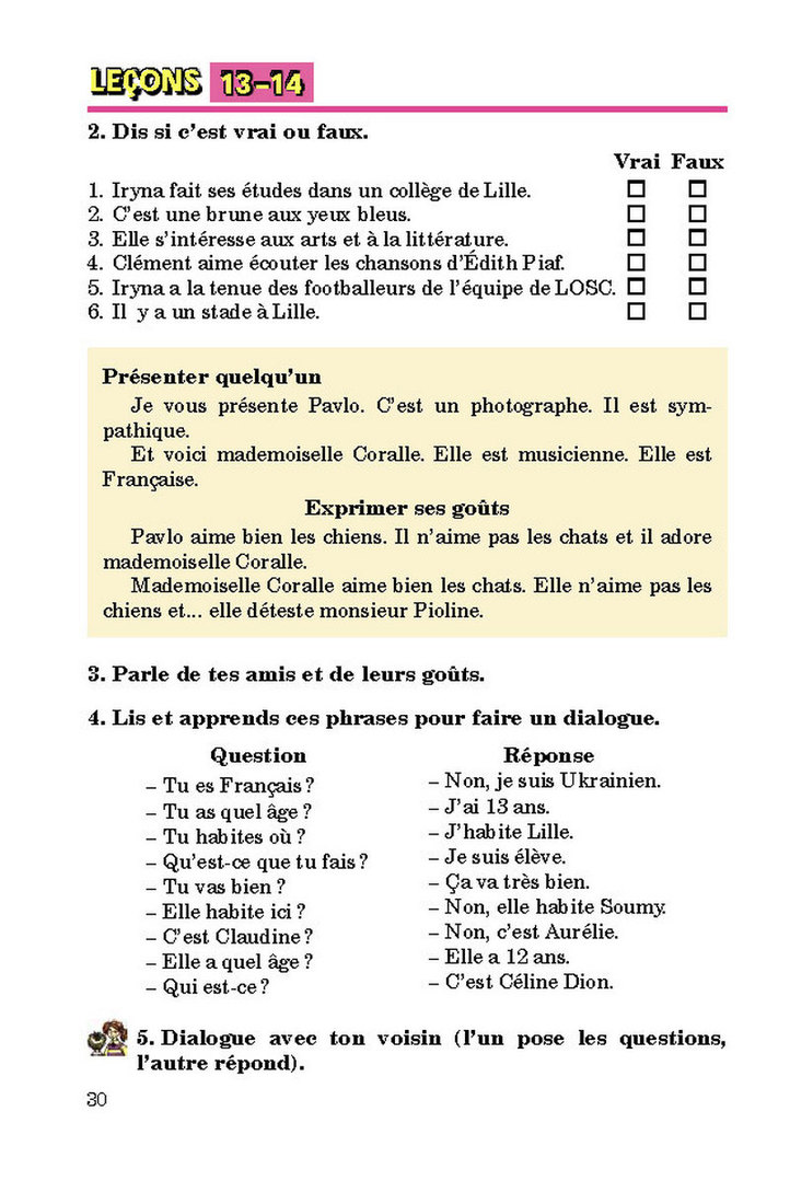 Французька мова 5 клас Клименко (погл) 2018