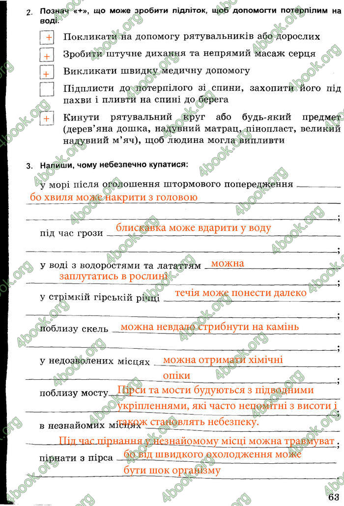 Ответы Зошит Основи здоров’я 5 клас Бойченко. ГДЗ
