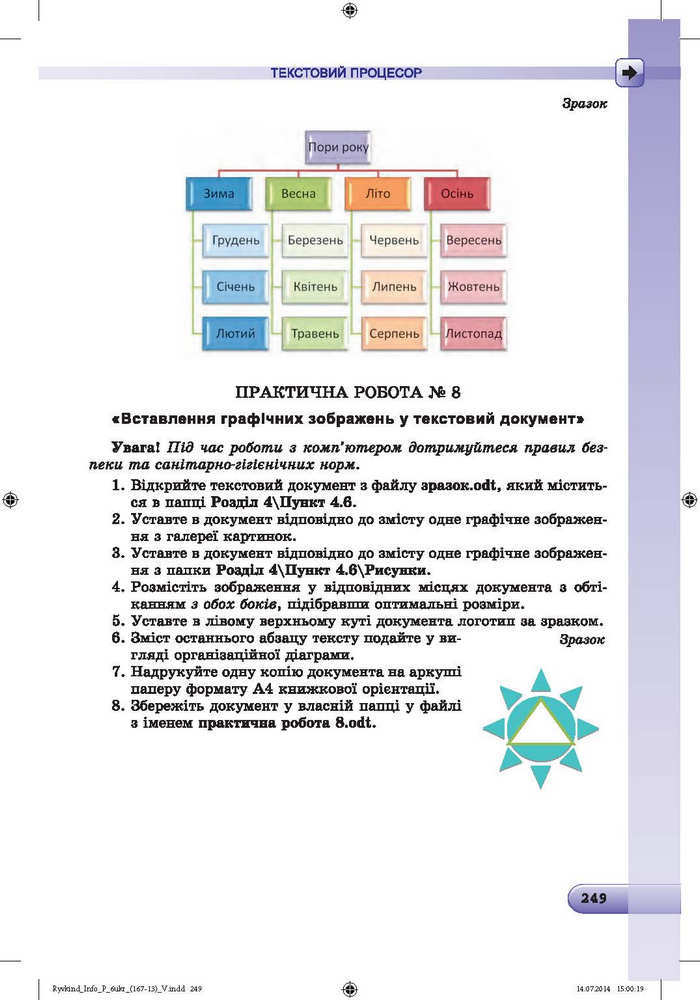 Підручник Інформатика 6 клас Ривкінд