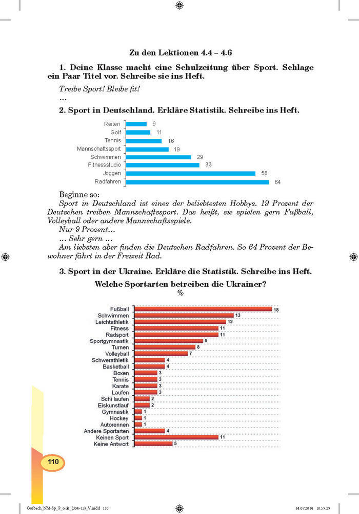 Підручник Німецька мова 6 клас Горбач