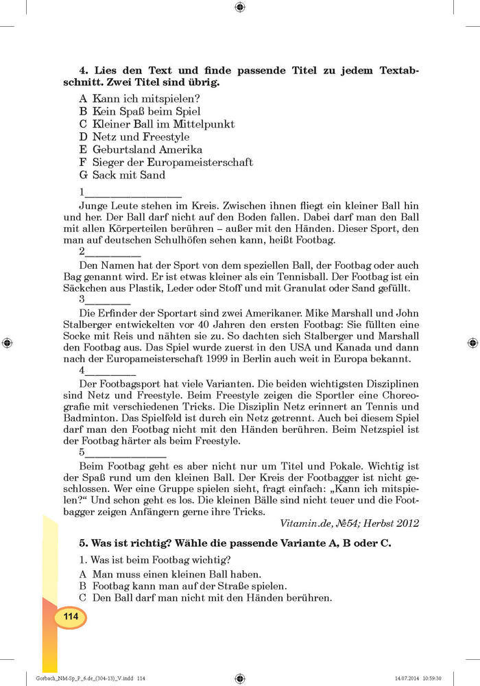 Підручник Німецька мова 6 клас Горбач