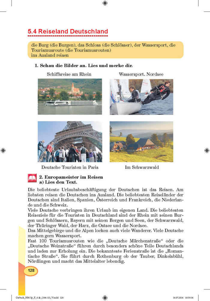 Підручник Німецька мова 6 клас Горбач