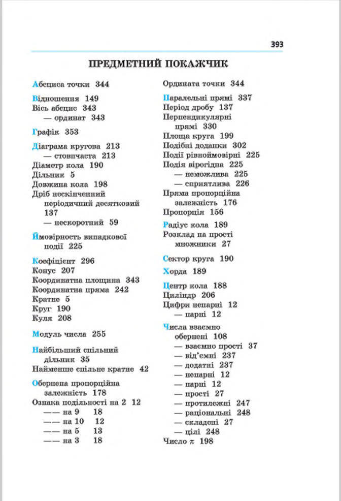 Підручник Математика 6 клас Мерзляк (Укр.) 2014