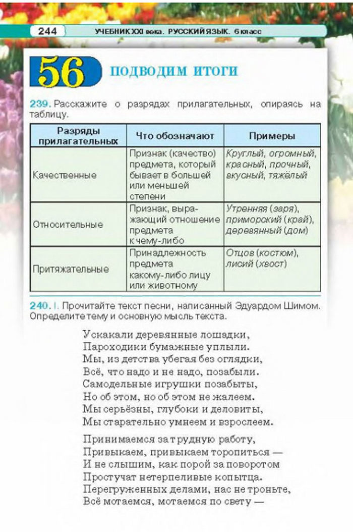 Підручник Русский язык 6 класс Давидюк