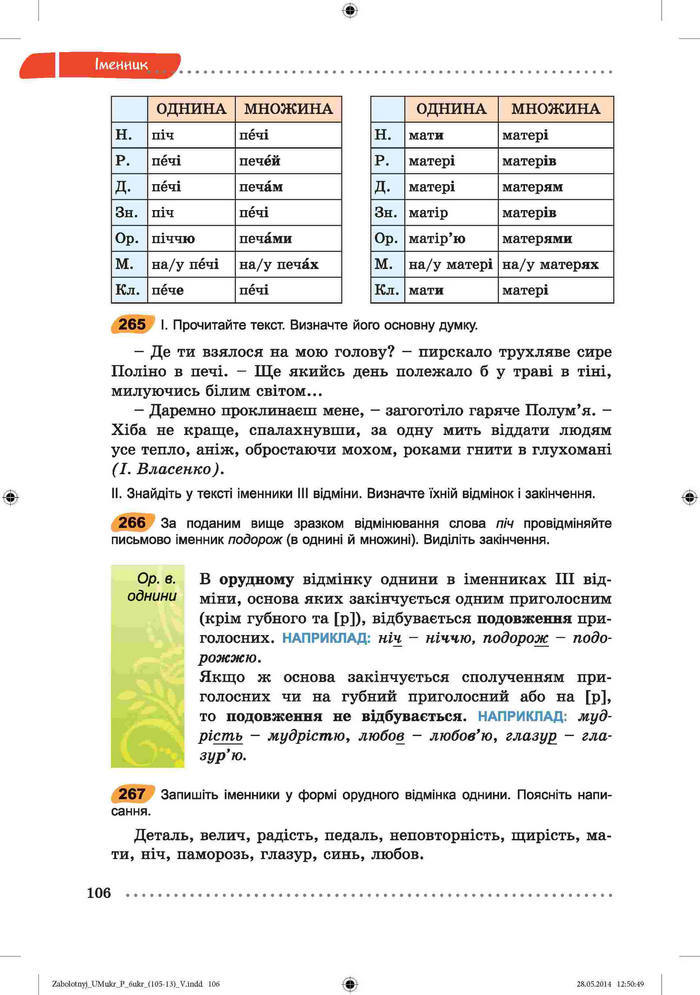 Підручник Українська мова 6 клас Заболотний