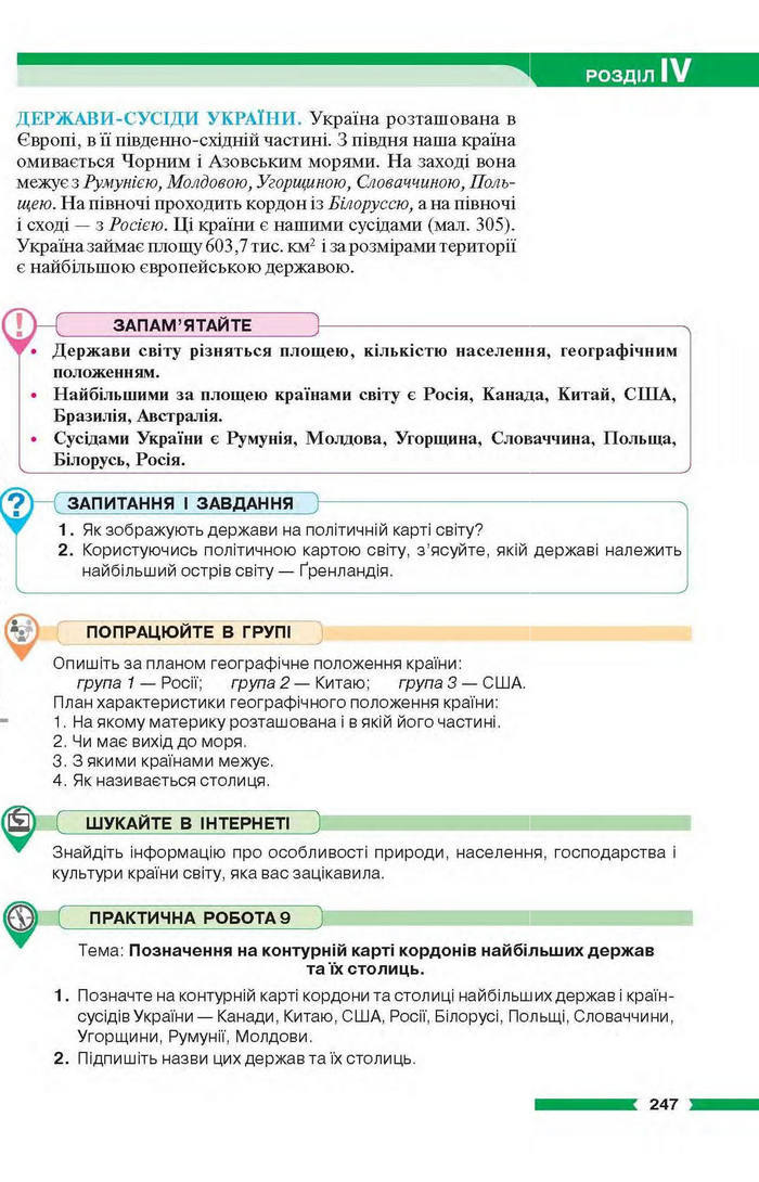 Підручник Географія 6 клас Бойко