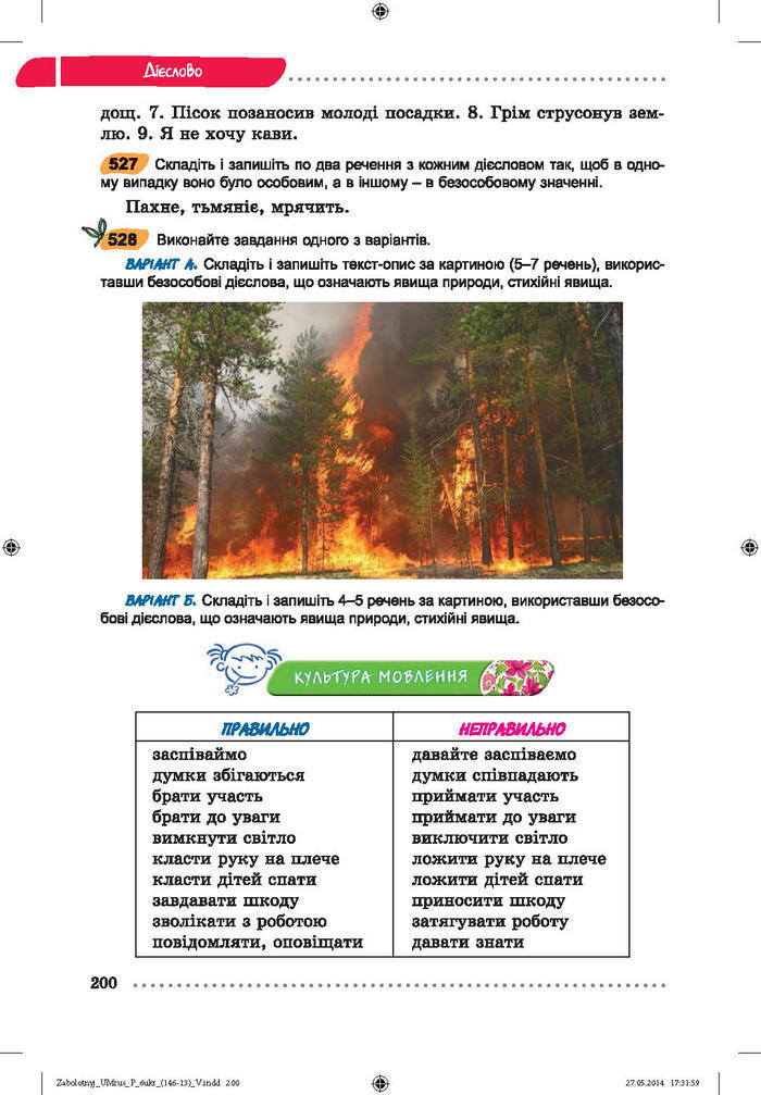 Українська мова 6 класc Заболотний (Рус.)