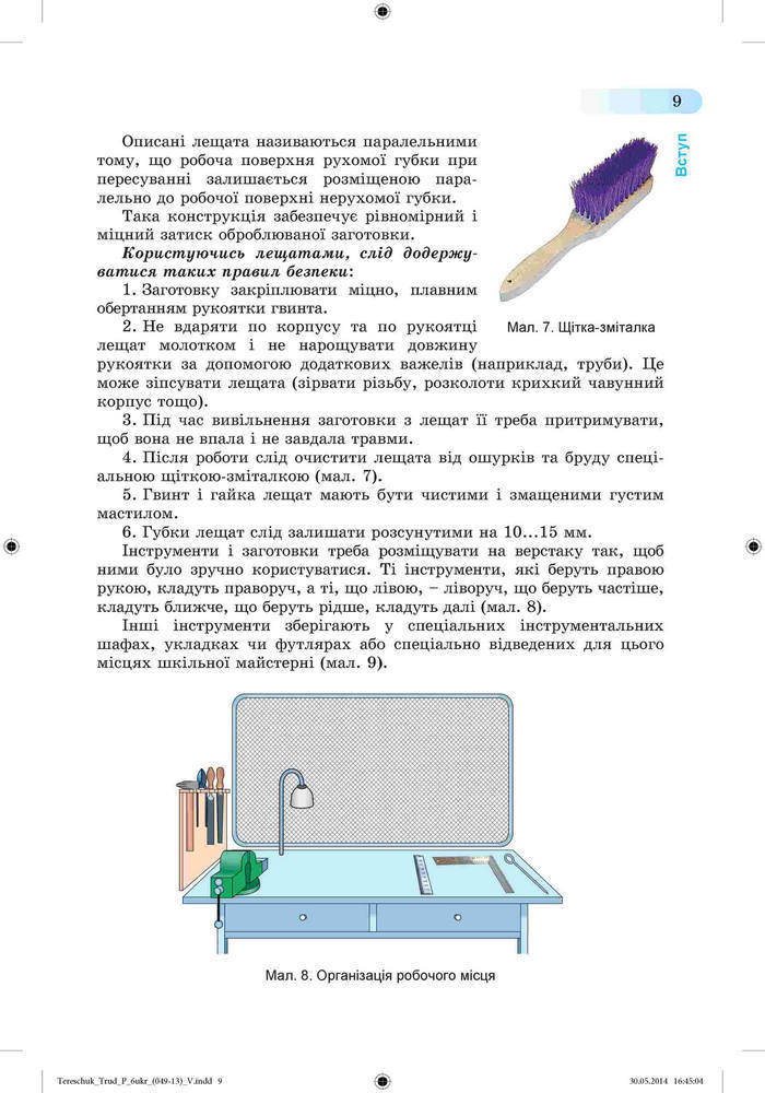 Трудове навчання 6 клас Терещук