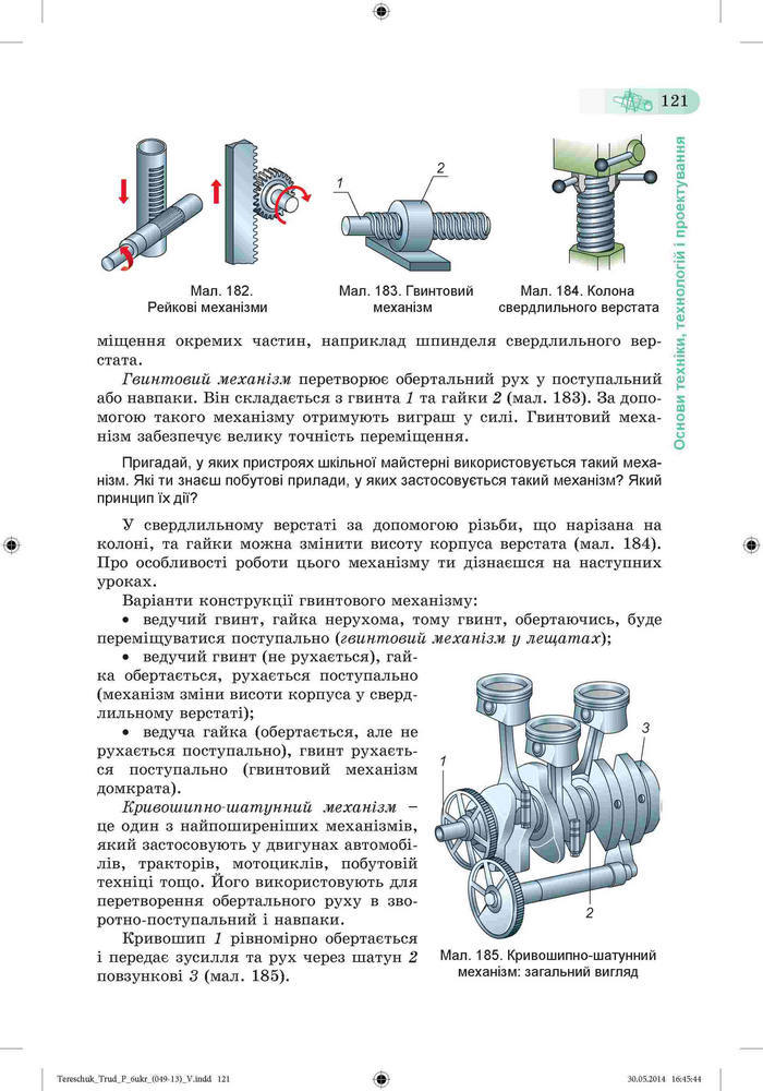 Трудове навчання 6 клас Терещук