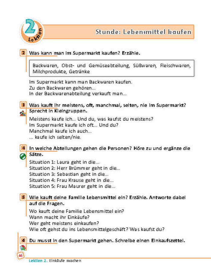 Підручник Німецька мова 6 клас Сотникова (6 рік)