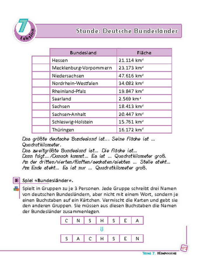 Підручник Німецька мова 6 клас Сотникова (6 рік)