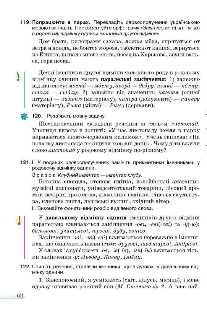 Учебник Українська мова 6 класс Ворон