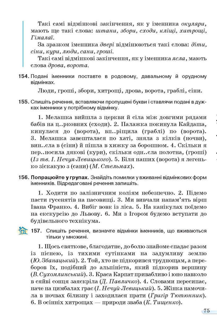 Учебник Українська мова 6 класс Ворон
