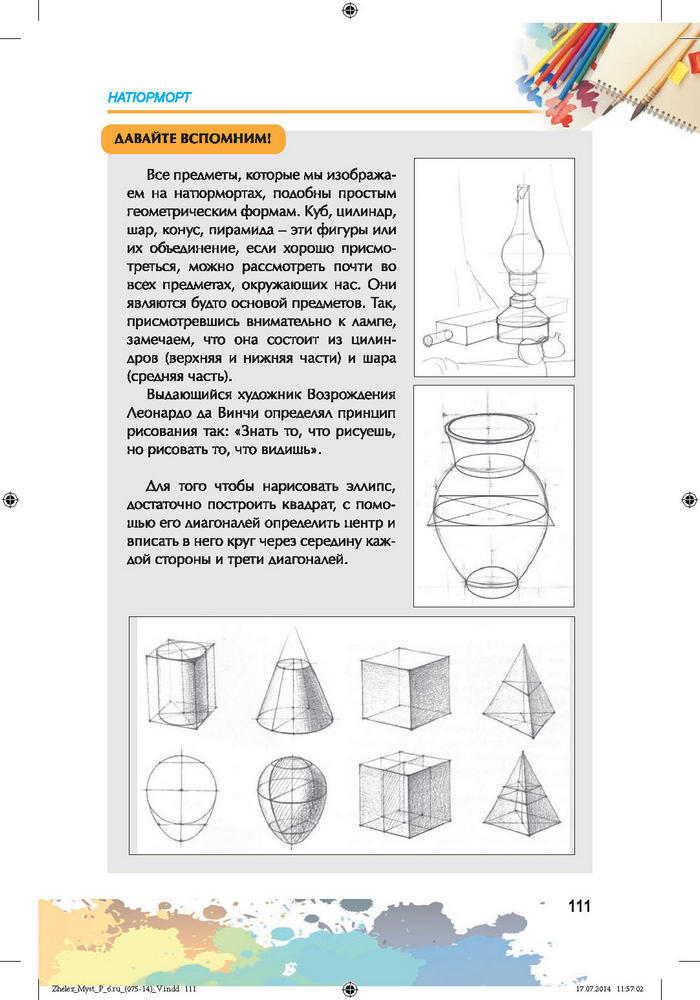 Изобразительное искусство 6 класс Железняк (Рус.)