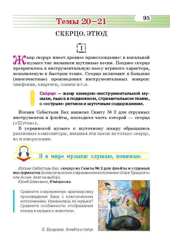 Музыкальное искусство 6 класс Масол