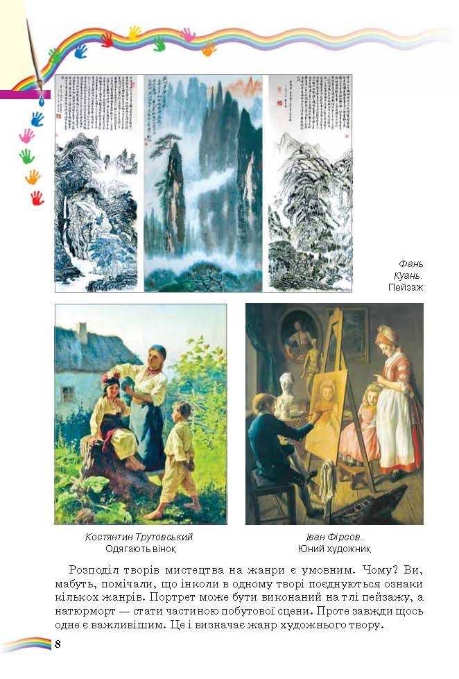 Підручник Мистецтво (інтегрований курс) 6 клас Масол