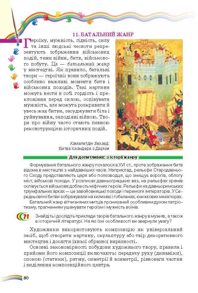 Підручник Мистецтво (інтегрований курс) 6 клас Масол