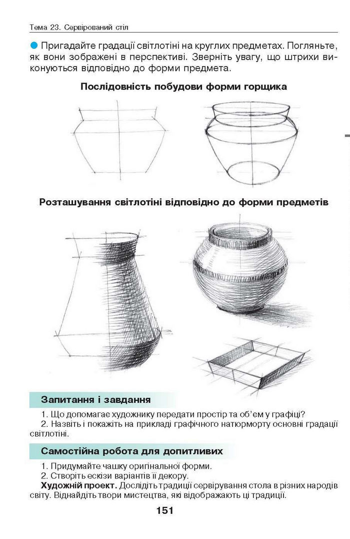 Підручник Образотворче мистецтво 6 клас Калініченко