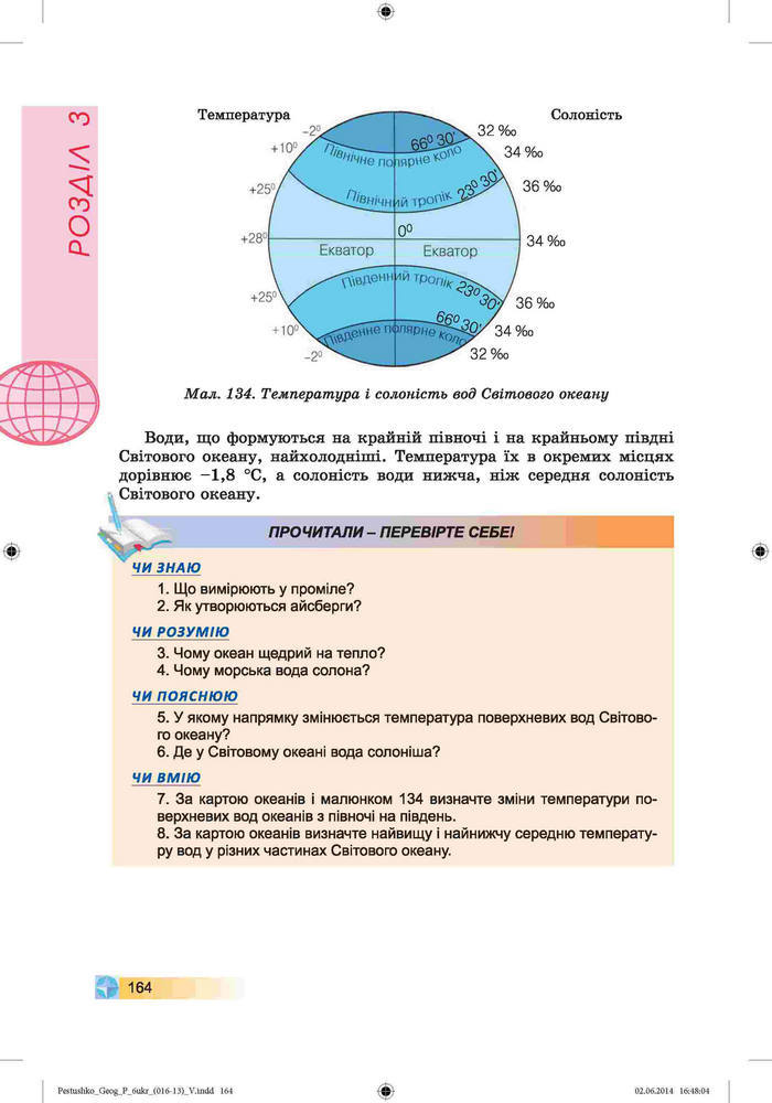 Підручник Географія 6 клас Пестушко