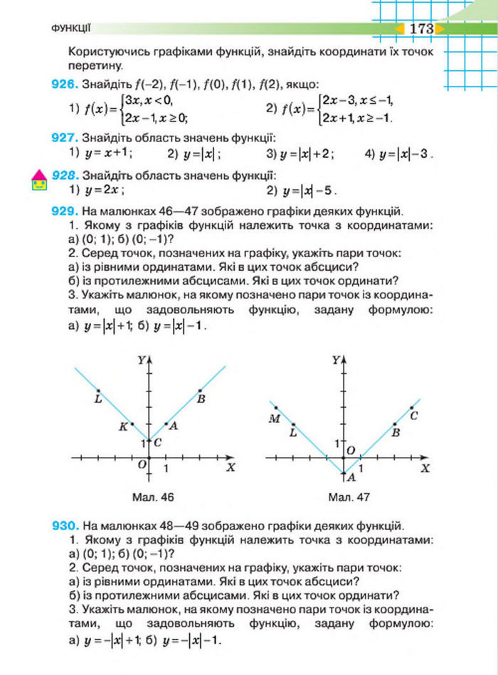 Підручник Алгебра 7 клас Тарасенкова 2015