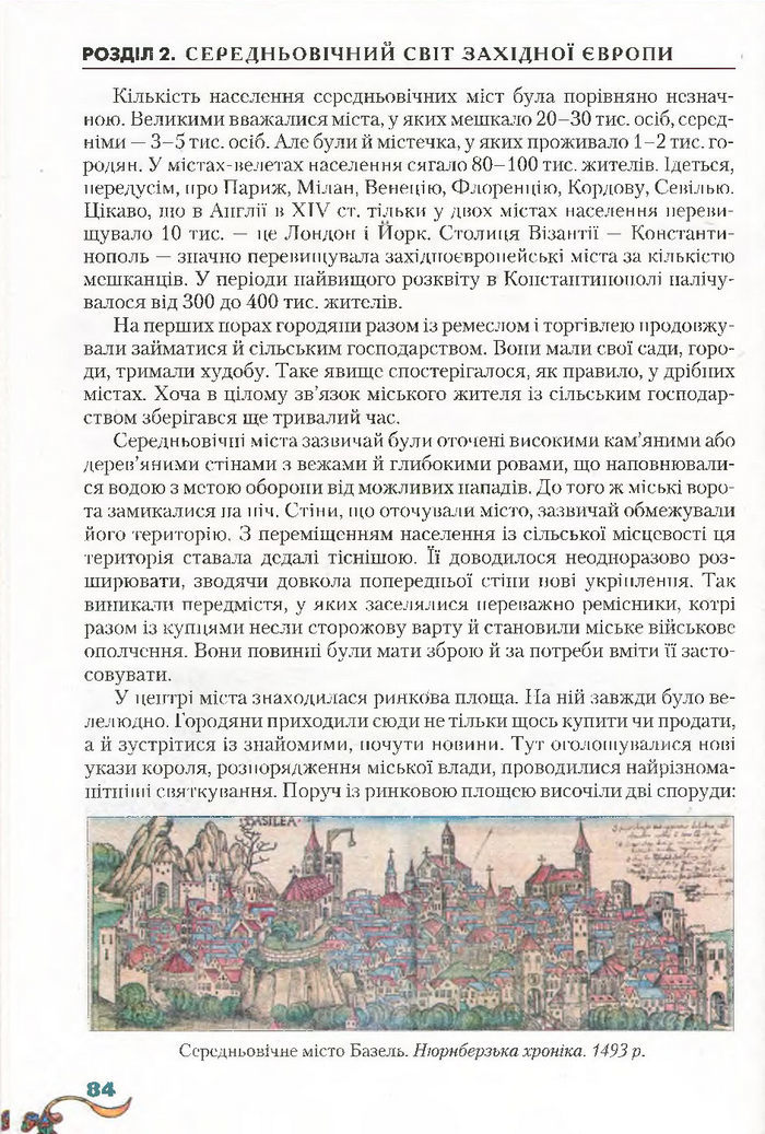 Всесвітня історія 7 клас Ліхтей 2015