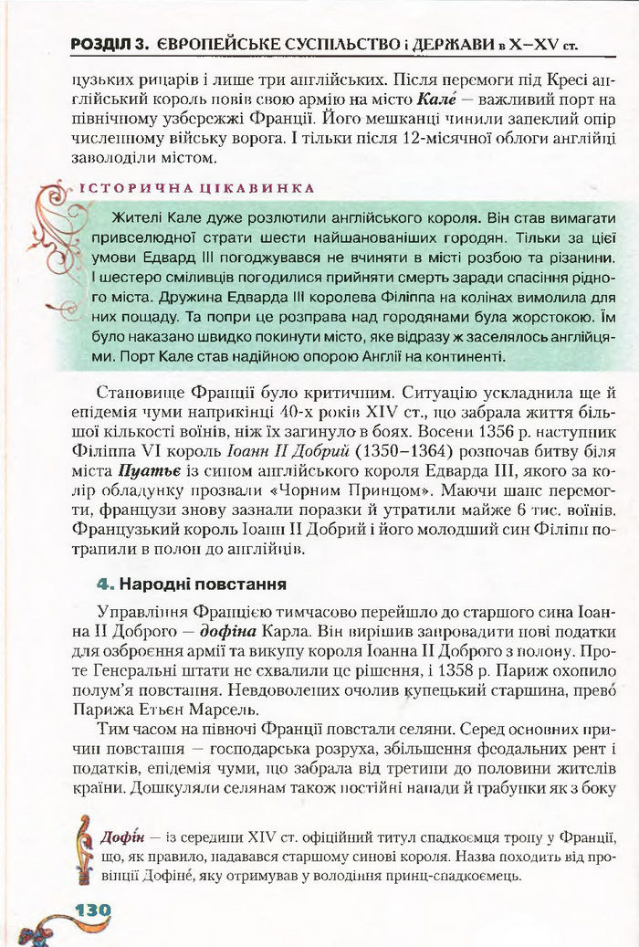Всесвітня історія 7 клас Ліхтей 2015