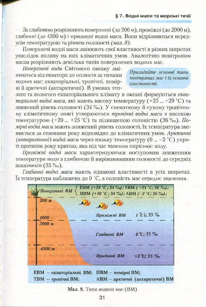 Підручник Географія 7 клас Кобернік 2015