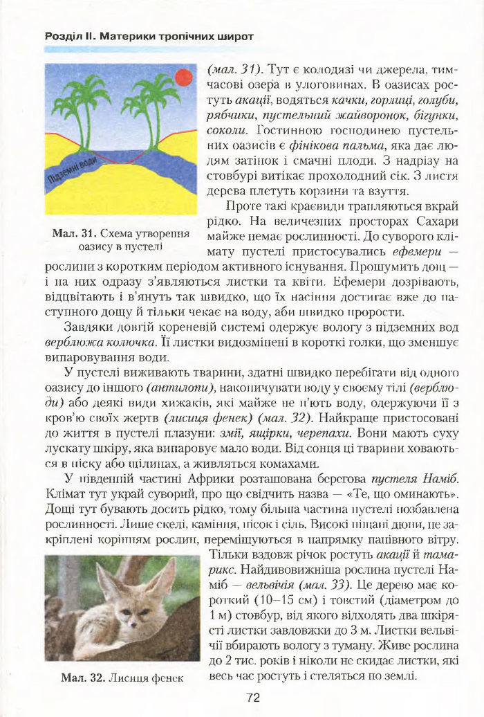 Підручник Географія 7 клас Кобернік 2015