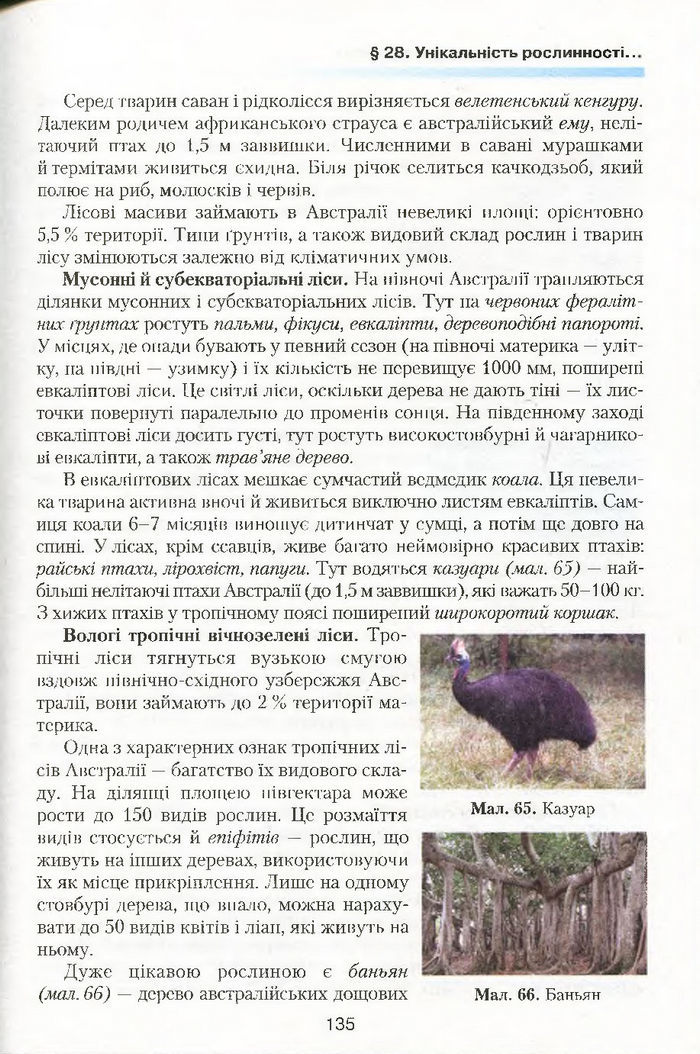Підручник Географія 7 клас Кобернік 2015