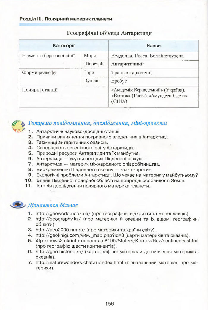 Підручник Географія 7 клас Кобернік 2015
