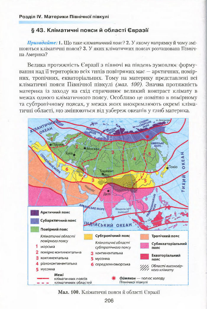 Підручник Географія 7 клас Кобернік 2015
