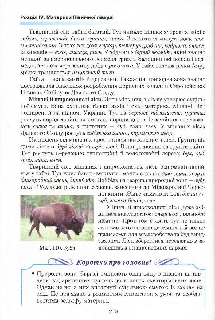 Підручник Географія 7 клас Кобернік 2015