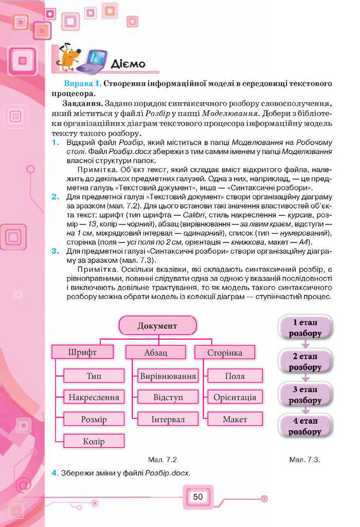 Підручник Інформатика 7 клас Морзе 2015