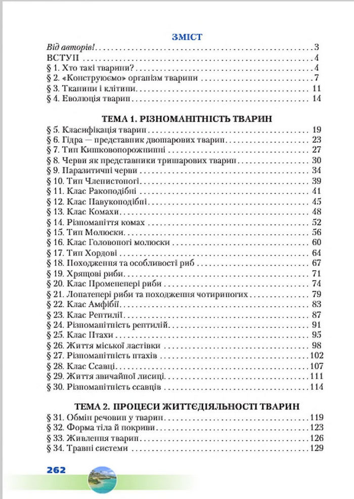 Підручник Біологія 7 клас Шабанов