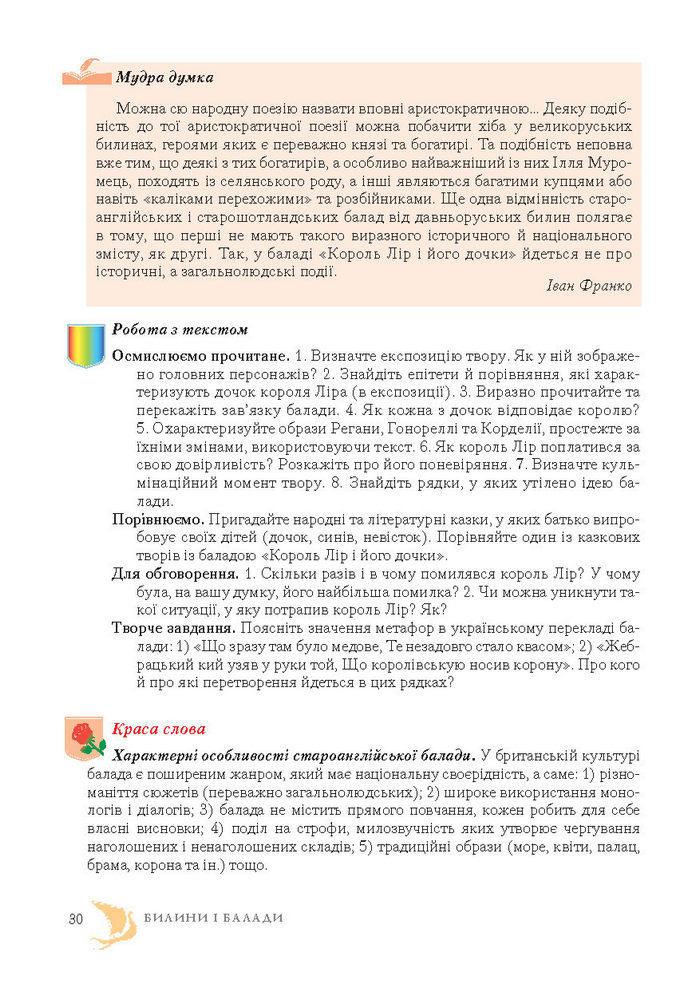 Підручник Світова література 7 клас Ніколенко 2015