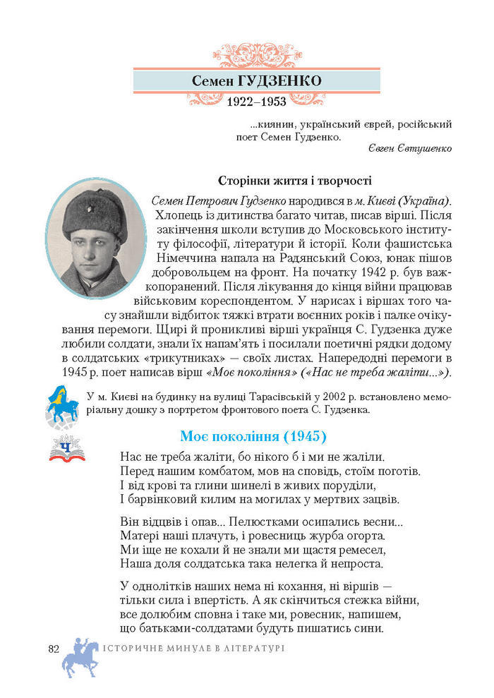 Підручник Світова література 7 клас Ніколенко 2015