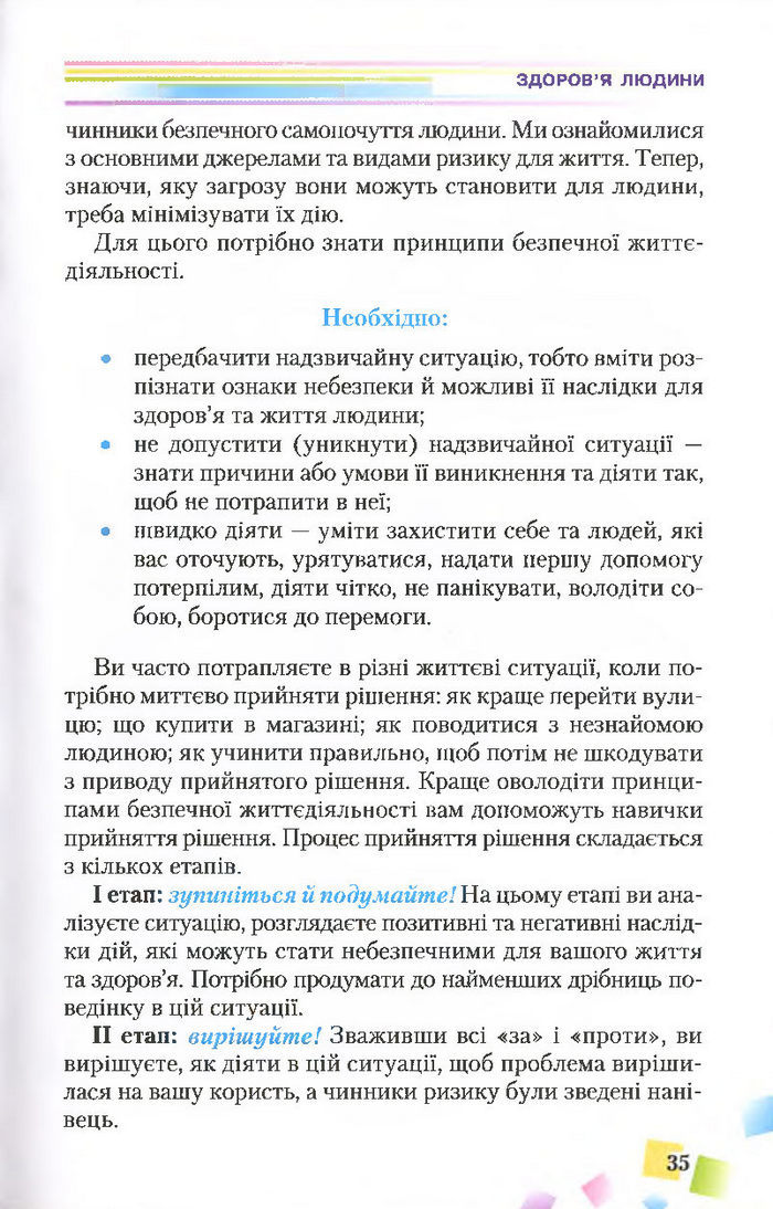 Підручник Основи здоров’я 7 клас Поліщук 2015