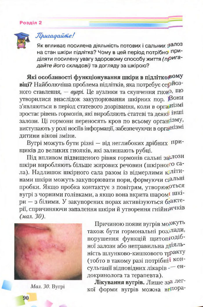Підручник Основи здоров’я 7 клас Поліщук 2015