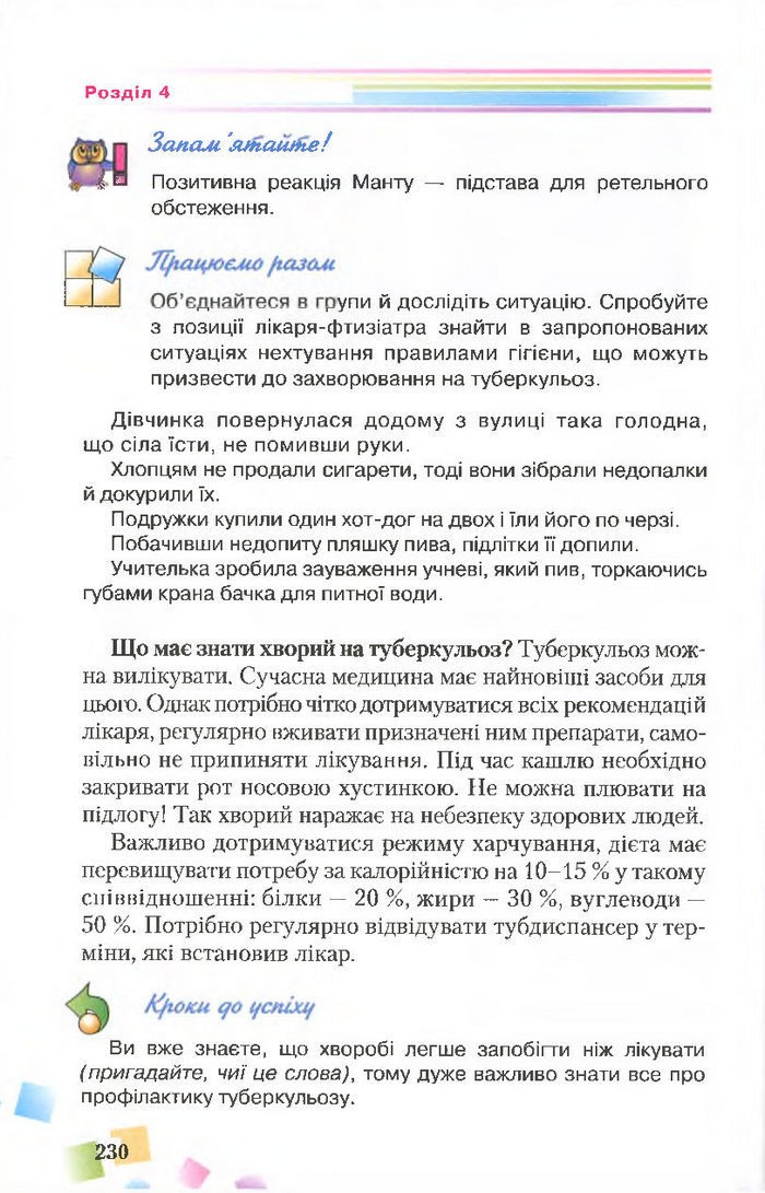 Підручник Основи здоров’я 7 клас Поліщук 2015