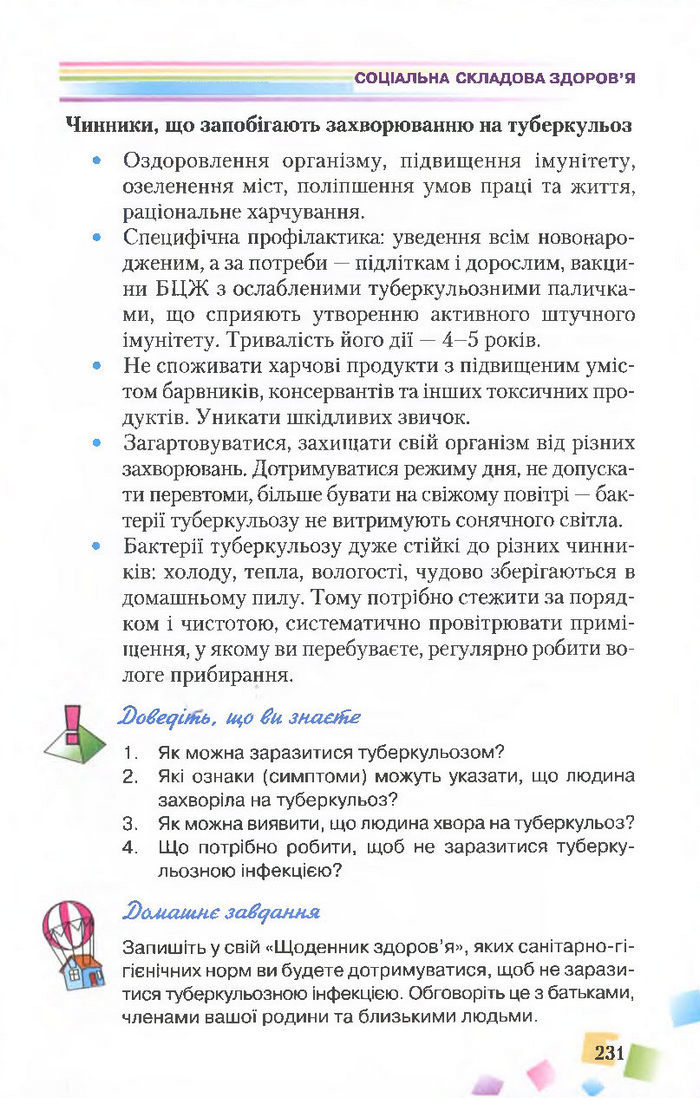 Підручник Основи здоров’я 7 клас Поліщук 2015