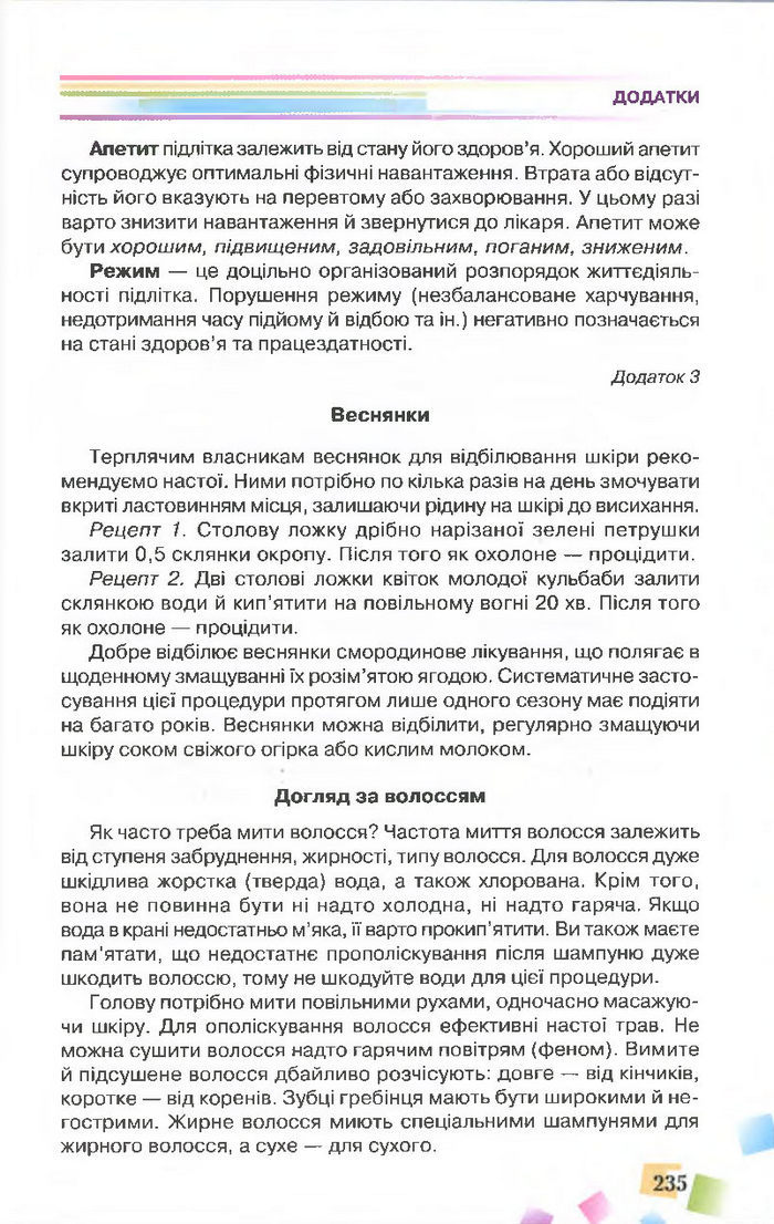 Підручник Основи здоров’я 7 клас Поліщук 2015