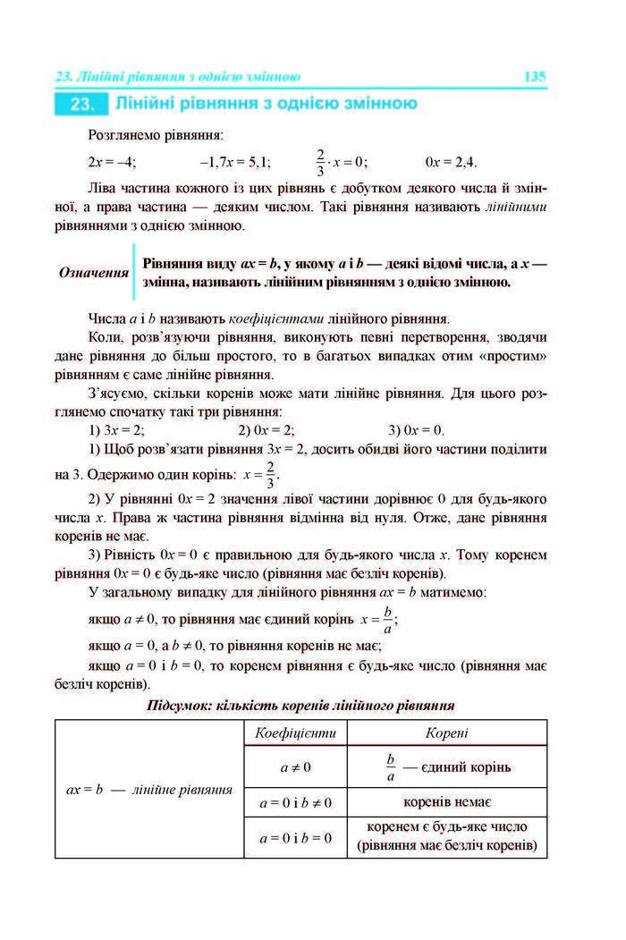 Підручник Алгебра 7 клас Кравчук 2015