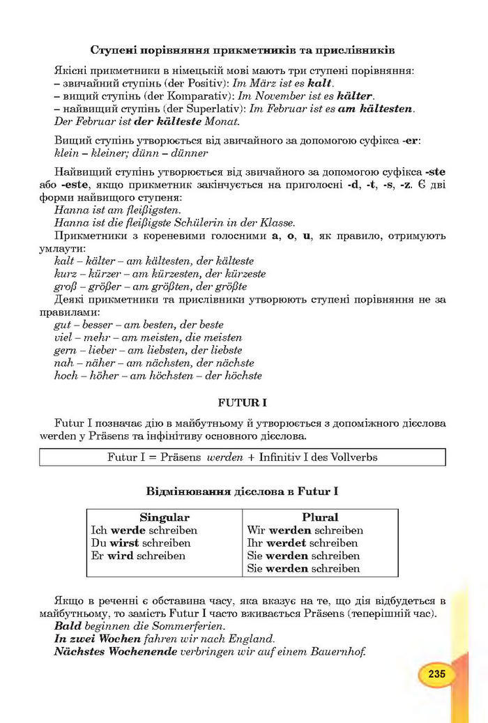 Підручник Німецька мова 7 клас Горбач