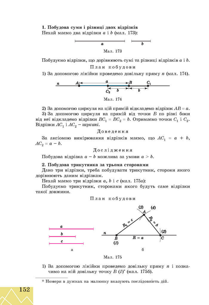 Підручник Геометрія 7 клас Апостолова 2015