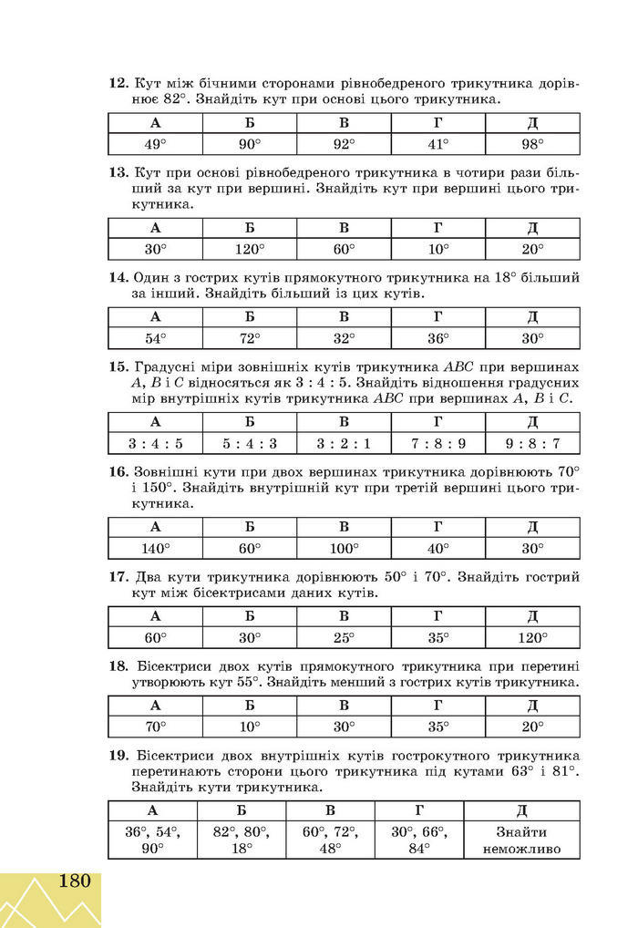 Підручник Геометрія 7 клас Апостолова 2015