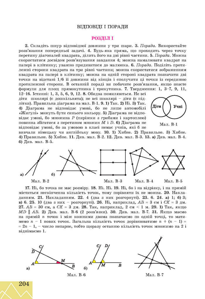 Підручник Геометрія 7 клас Апостолова 2015